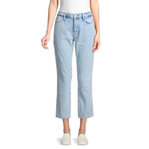 NWT FRAME Le High Straight Jeans Whisper 26